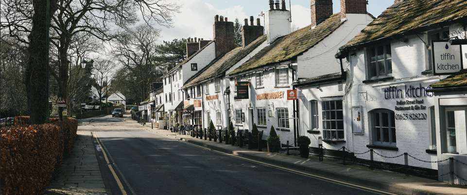 Full width project banner image