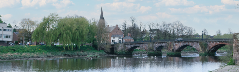 Full width project banner image