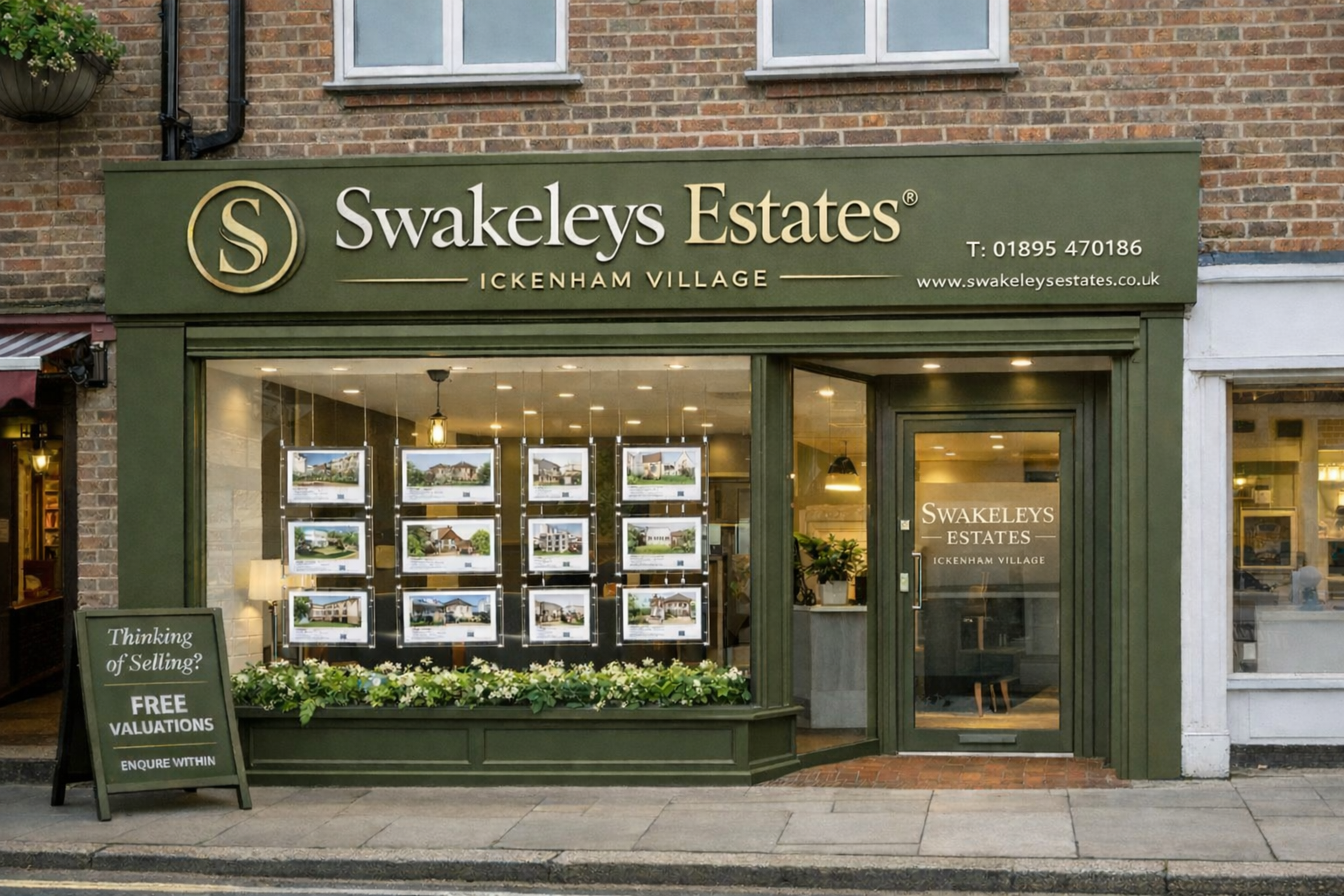 Full width project banner image