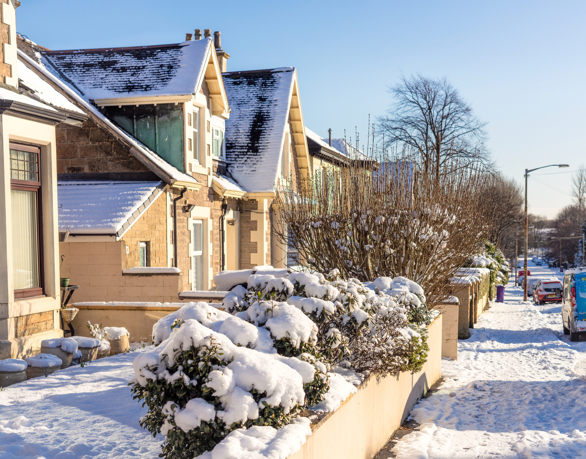 Full width project banner image