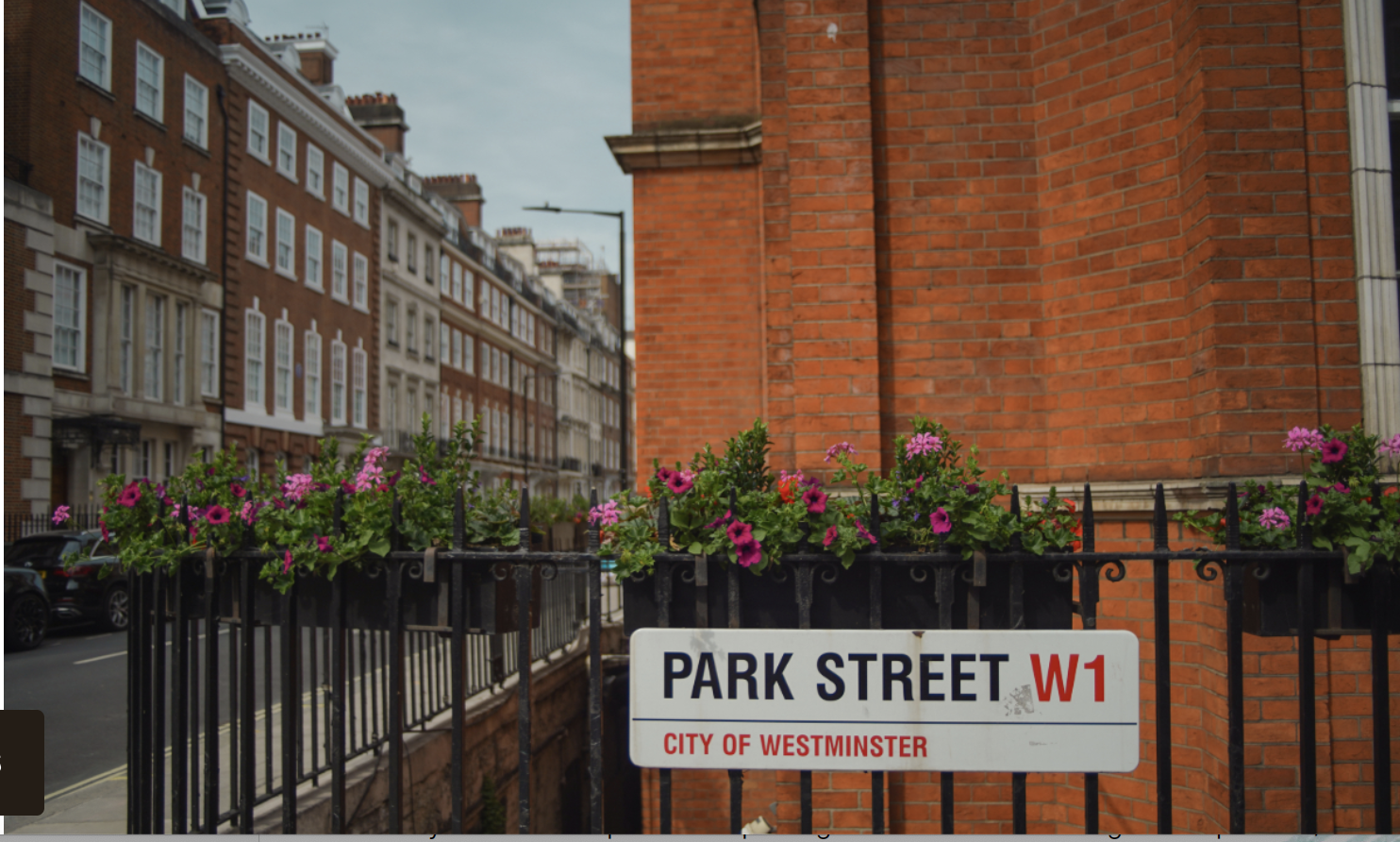 Full width project banner image