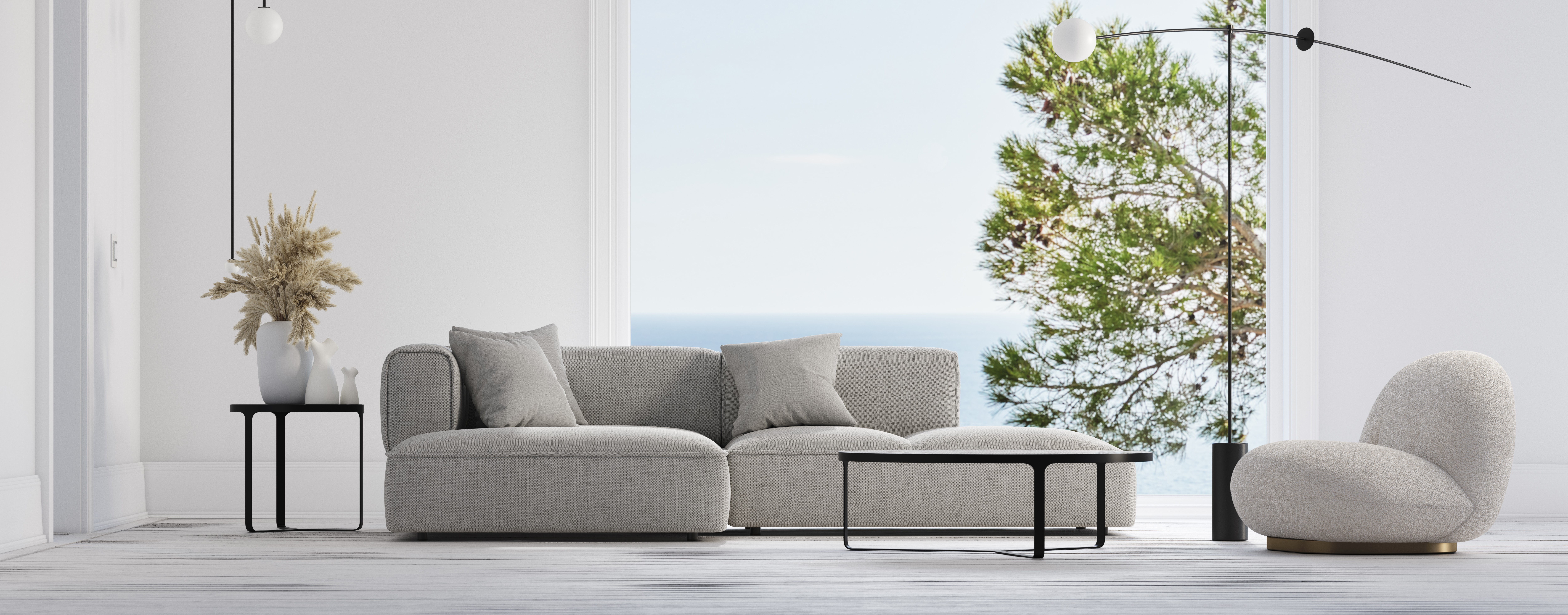 Full width project banner image