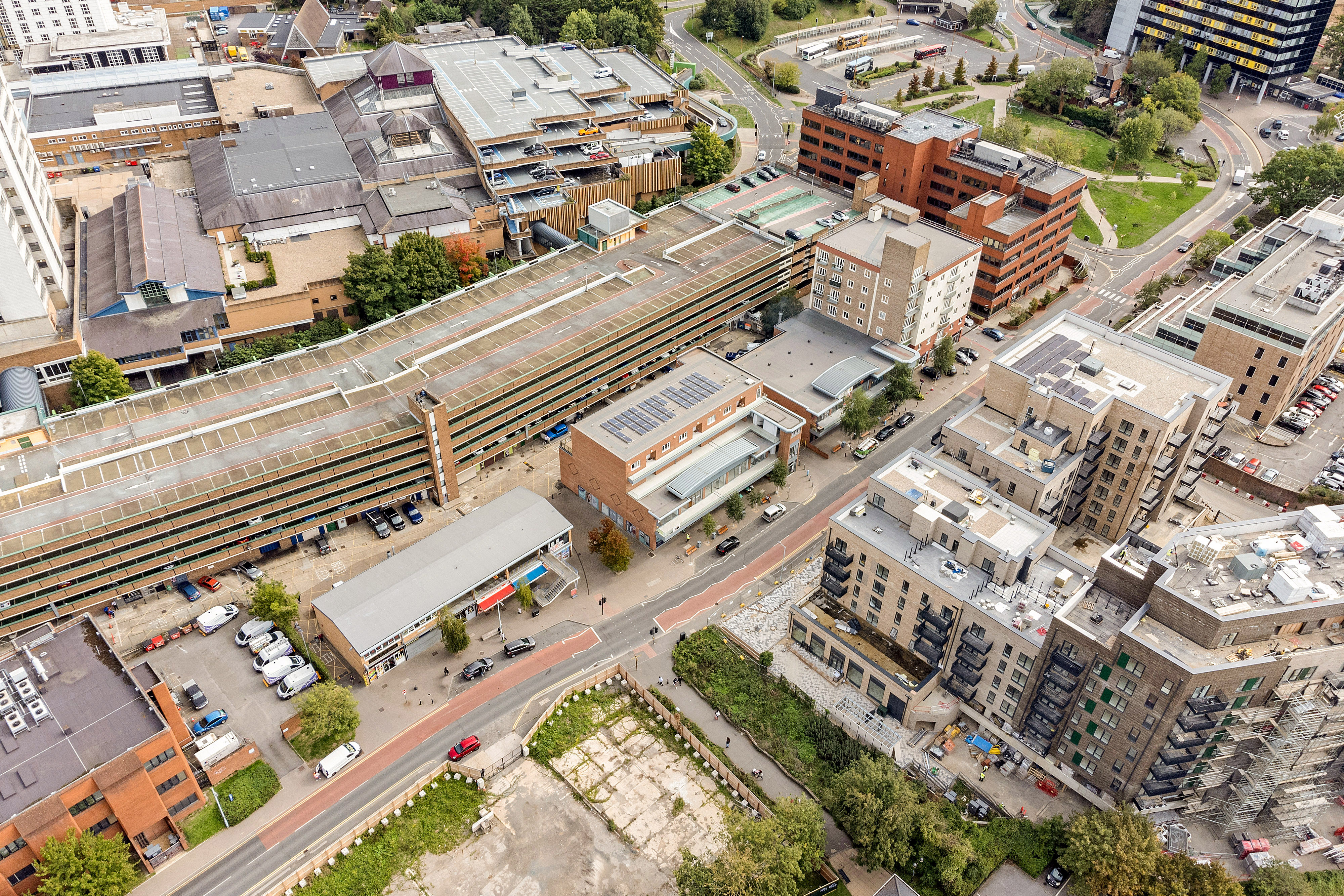 Full width project banner image