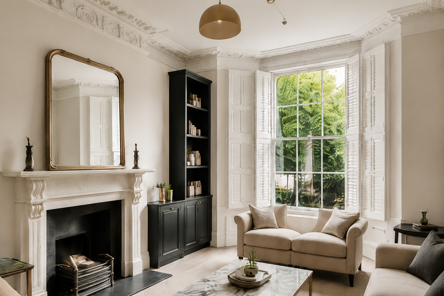 Beautifully presented London home interior